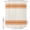 Orange, variant on Shower Curtains for Bathroom, Thanksgiving Waterproof Fabric Shower Curtain, Fall Luxurious Orange Striped Harvest Autumn Decorative Bathroom Curtain for Bathtub, 36"x72", No Hooks Included
