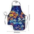 thumbnail image 2 of Sikiie Colorful Fall Leaves Aprons for Kitchen Cooking Aprons, Chef Apron for Men Women Chef, 2 of 7
