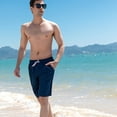 thumbnail image 3 of Pantalones de playa de secado rápido para hombre, pantalones de baño de cinco puntos, pantalones cortos casuales grandes, 3 of 6