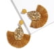thumbnail image 4 of Pendientes con borlas en forma de gota Pendientes exagerados y distintivos para mujer, 4 of 4