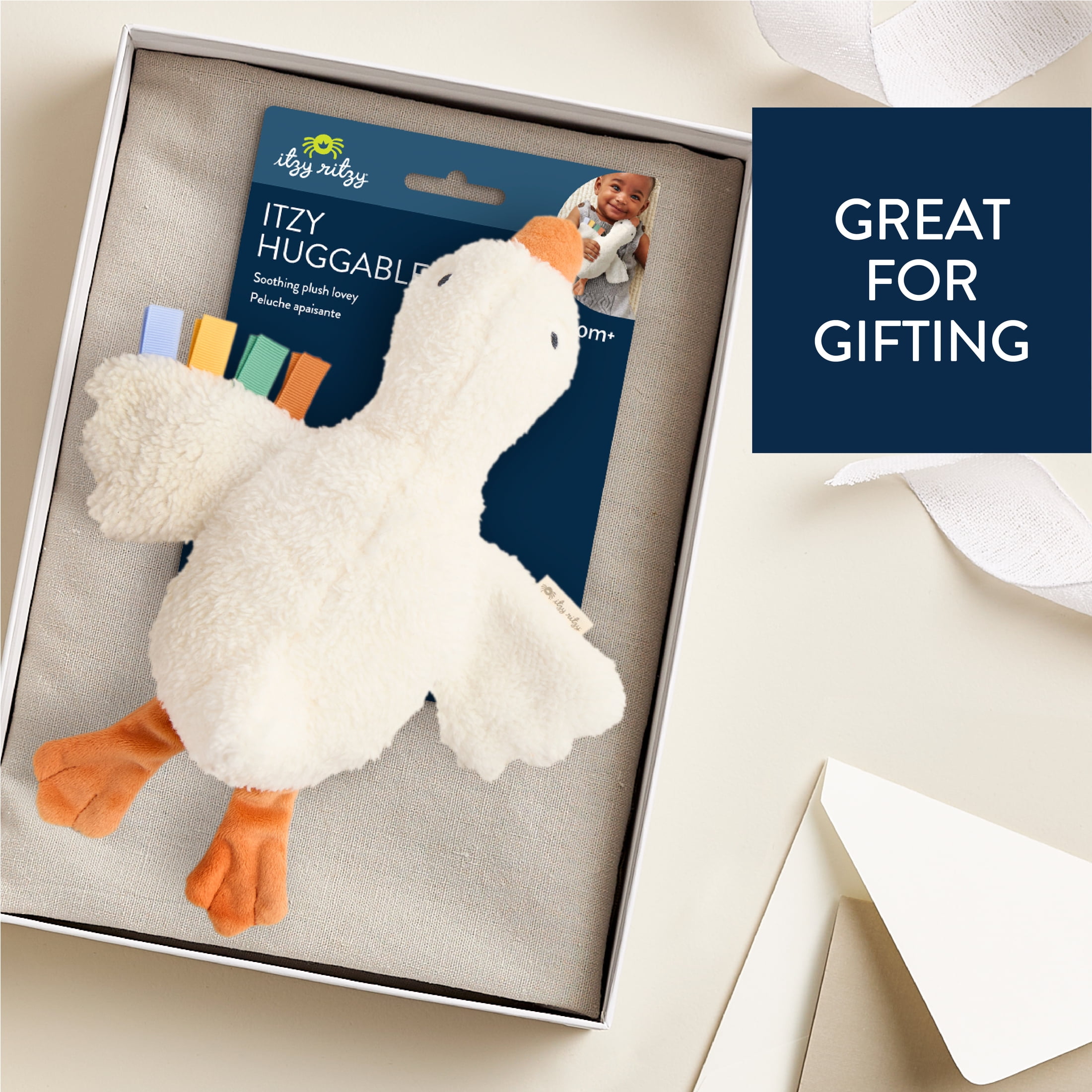 Itzy Ritzy Huggable™ Goose Plush