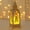 G, variant on (Off-Season Clearance)LED Christmas Village Decor - Battery Operated Window Lights for Tree, Mantel & Tabletop Holiday Decorations