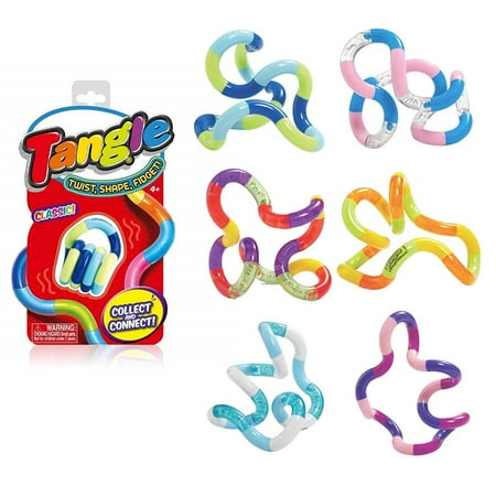 Tangle Classic Fidget Toy for All Ages - Random Color - 1pc