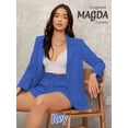 thumbnail image 1 of CONJUNTO SACO LARGO Y SHORT Azul cielo Chica, 1 of 2
