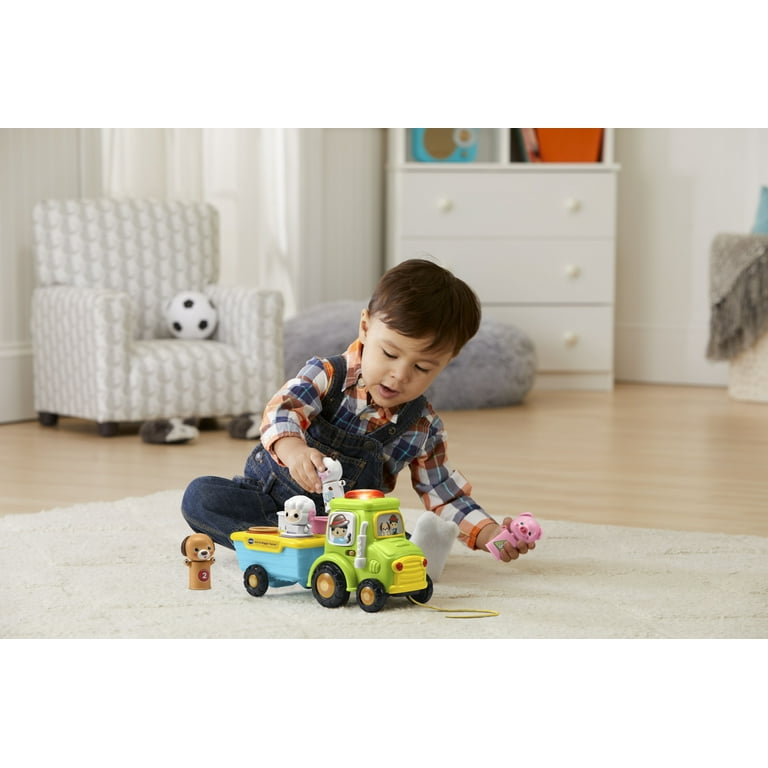 VTech Sort & Wiggle Tractor - Interactive Farm Toy - Walmart.com