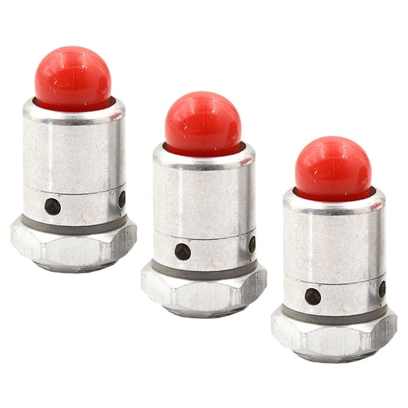 TABLZONE 3pcs Pressure Cooker Relief Valve Aluminium Alloy Pressure Cooker Exhaust Valves