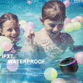 thumbnail image 2 of Altavoz Bluetooth BassPal IPX7 resistente al agua con pantalla LED, 2 of 7