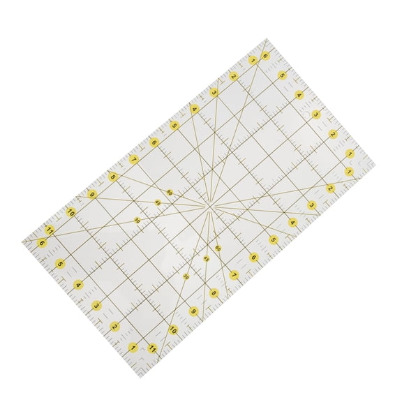 Masteelf Quilting Tools Patchwork Cutting Ruler Templates for Craft