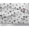 thumbnail image 3 of Soimoi Black Cotton Duck Fabric Dot & Butterfly Print Fabric by the Yard 42 Inch Wide, 3 of 3