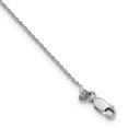 thumbnail image 3 of White Sterling Silver necklace with pendant Cubic Zirconia CZ, 3 of 4