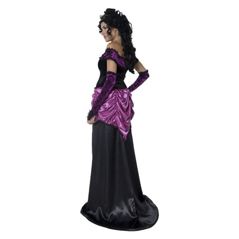 Countess Nocturna Costume Black Ladies Dress