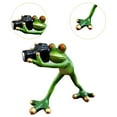 thumbnail image 6 of Miulika Resin Frog Photographer Figurine Indoor Yard Decoration Decorative Lovely Lawn Ornament for Fairy Garden Accessories Lifelike, 6 of 9