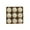 Beige, variant on Solive 9PCS Christmas Tree Ball Sets Flocking Painting Set 8cm Christmas Ball Painted Christmas Tree Pendant Multicolor Exquisite Workmanship Christmas Decorations