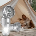 thumbnail image 3 of Antqov 6 In 1 Multifunctional Rechargeable Outdoor LED Camping Lantern with Fan, Home Accessories, 3 of 5