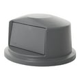 thumbnail image 1 of Rubbermaid Brute Dome - Couvercle de Corbeille - Rond - Couvercle Poussoir - Extérieur - Résine - Gris - pour P/N : FG263200GRAY, 1 of 4
