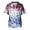 03-Light Blue, variant on 4th of July Scrub Top for Men 250th Anniversary USA – Patriotic, 3 Pockets, Tailored Fit, Modern V-Neck, 4-Way Stretch, Moisture-Wicking 03-Blue 3XL
