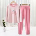 thumbnail image 2 of NOLDARES Toddler Boys Clothes Dinosaur Print 6 12 18 24 Months 3T 4T Outfits Long Sleeve Pullover Jogger Pant 2PC Sets Size:15-16 Y,Pink, 2 of 7