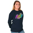 thumbnail image 4 of XOMG POP Kinley Sweet and Salty Women's Long Sleeve T Shirt Brisco Brands L, 4 of 6