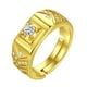 thumbnail image 1 of Anillo ajustable de moissanita para mujer Alianza apilable Joyería elegante y delicada Accesorios de moda finos, 1 of 8
