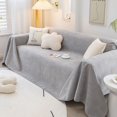 thumbnail image 2 of Waterproof Sofa Towel Solid Color Sofa Cover Multifunctional Dustproof Durable Sofa Cover Couch Cover for Living Room Decor, 2 of 5