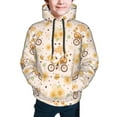 thumbnail image 5 of Kll Unisex Kids Boys Girls Hooded Pocket Pullover Hoodies-Cute Bee Gnome, 5 of 9