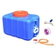 thumbnail image 2 of Contenedor de almacenamiento de agua potable Cubo de almacenamiento horizontal A prueba de fugas Gran capacidad azul 275 kg, 2 of 9