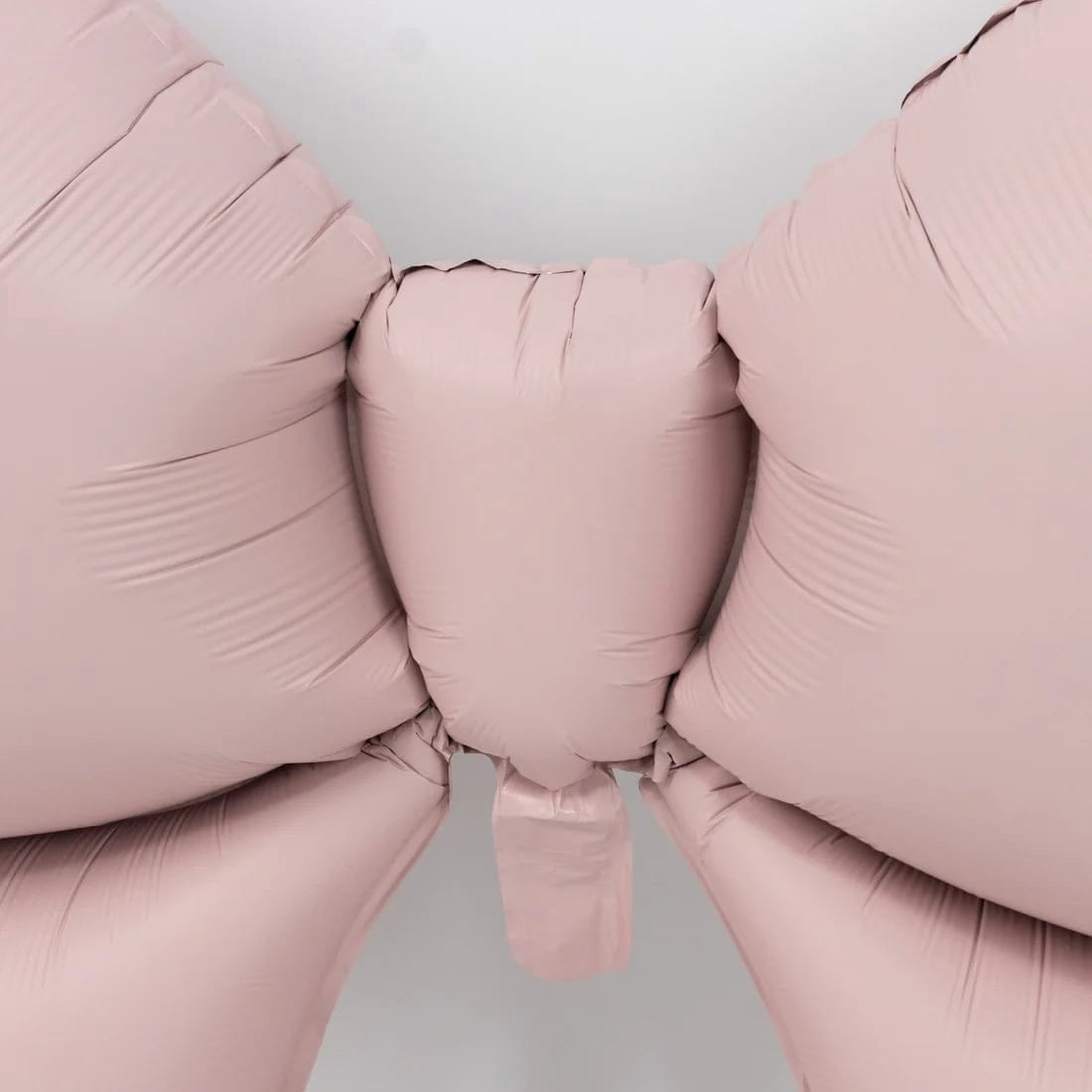10 Blush 29x27 in Matte Giant Bow Mylar Foil Balloons Wedding Party Event Decorations
