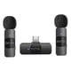 thumbnail image 5 of BOYA BY-V20 2.4Ghz Wireless Lavalier Microphones USB-C Mini Video Recording Mic with 2 Transmitters + 1 Receiver, 5 of 5