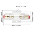thumbnail image 2 of Uxcell 10x38mm 60A 32V Fast Blow Fuses with AGU Fuse Holder Inline Block 1 Set, 2 of 5