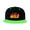 Green, variant on Ben Azelart Stay Wild Kid'S Cartoon Baseball Cap,Adjustable Hip Hop Hat Flat Brim, Breathable Sun Hat For Boys Girls Yellow