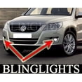 thumbnail image 1 of For 2008 2009 2010 2011 VW Tiguan Fog Lights Lamps Volkswagen, 1 of 4