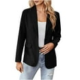 thumbnail image 1 of Ozmmyan Women Fashion Casual Comfortable Soild Long Sleeve Tops Jacket Outwear, 1 of 7