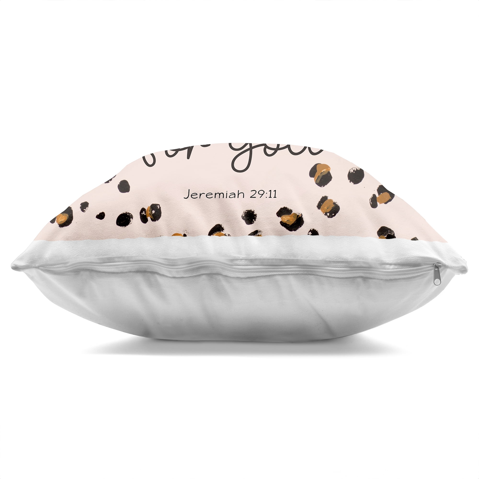 Stupell Industries God Has Plans For You Decorative Printed Throw Pillow, design by Patricia Pinto