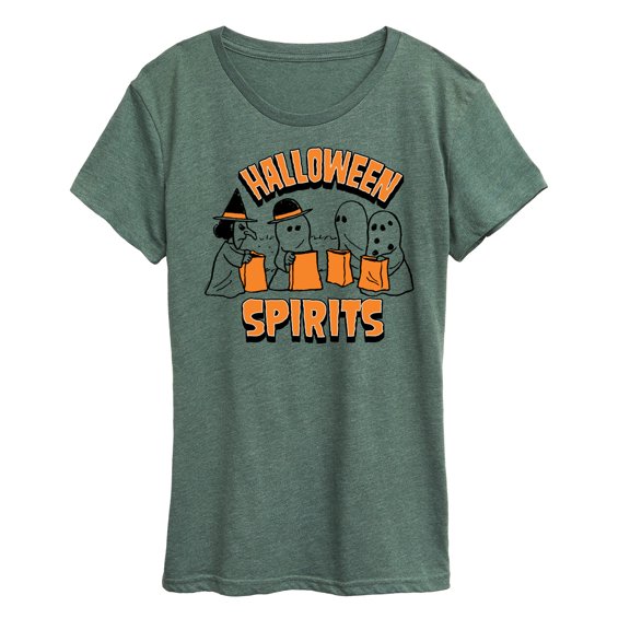 Peanuts - Halloween Spirits - Women's Short Sleeve Graphic T-Shirt