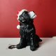 thumbnail image 3 of Perro Negro Con Gorro Navideño Adornos Navideños De Resina Para El Salón Y El Porche Decoración Artesanal, 3 of 7