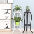 thumbnail image 5 of 2 Tier Metal Plant Stand, Plant Shelf Flower Pot Holder Display Storage Shelf Side Table for Indoor Outdoor Patio Garden Home Office, 5 of 8