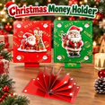 Santa Money Card, 5-Layer Pull-Out Red Envelope Gift - Walmart.com