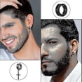 thumbnail image 5 of 10 pares de aretes magnéticos para hombres, acero inoxidable, magnéticos Pendientes, pendientes de aro colgantes con forma de cruz que no perforan, 5 of 5