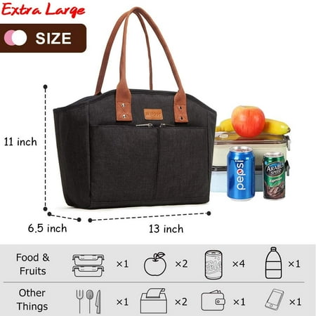 Insulated Lunch Bags for Women Work, SCORLIA Extra Large Lunch