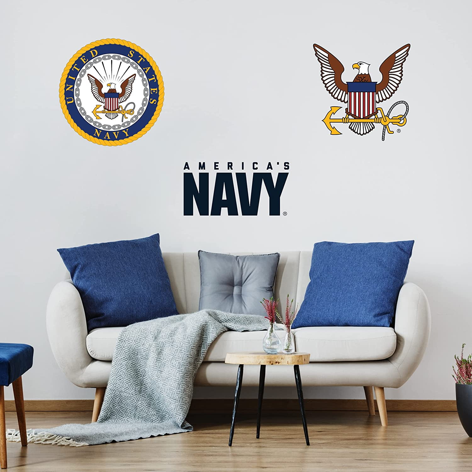 U. S. Navy Wall Decals Officially Licensed United States Navy