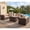 Beige, variant on TANGJEAMER 7 Piece Patio Furniture Set with Fire Pit Table, All Weather Outdoor Sectional PE Rattan, Patio Conversation Sets with Cushions for Garden Lawn Balcony, Black