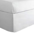 thumbnail image 2 of Todays Home  Levinsohn Basic Cotton Rich 200TC Tailored 14 in. Bed Skirt  White - Twin XL, 2 of 8