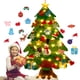 thumbnail image 1 of Árbol De Navidad De Fieltro Árbol De Navidad Suave De Bricolaje Con Adornos Y Luces De Cadena Cateissary HA029707-00, 1 of 5