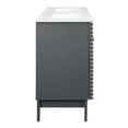 thumbnail image 3 of Modway Render 48" Double Sink Bathroom Vanity in Gray White, 3 of 10