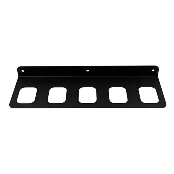 Secure Tool Storage Organizers Heavy Duty Carbon Steel Wall Mount Rack For Garage Workshop Space Saving Organization
