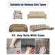 thumbnail image 5 of Protector de asiento para muebles de 90 a 140 cm, funda de sofá elástica de 1 pieza, funda de tela suave, 5 of 6