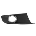 thumbnail image 2 of Fog Light Cover Trim, Scratch Protection Front Bumper Fog Light Grill Long Durability Chrome Style Round Edges  for  2010 To 2015 Left 1T0853665P9B9 1T0853665P,Right, 2 of 7
