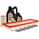 thumbnail image 1 of Kit De Afinación Con Aceite 5W30 Sintético, Bujías Platino, Filtro De Aire Y Filtro Para Aceite Sintético 9 Piezas Compatible con Volkswagen Rabbit L5 2.5L DE 2006 A 2009, 1 of 1