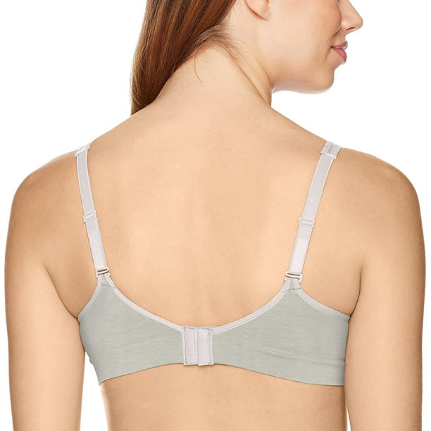 Hanes Womens ComfortFlex Fit Seamless Wireless Bra with Convertible Straps