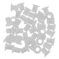 thumbnail image 1 of TEHAUX 50pcs Wheel Bearing Spacer Inline Skate Side Plugs Enhance Performance Recreational Skating, 1 of 8